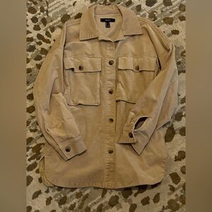 Forever 21 Tan Corduroy Shacket / Jacket
